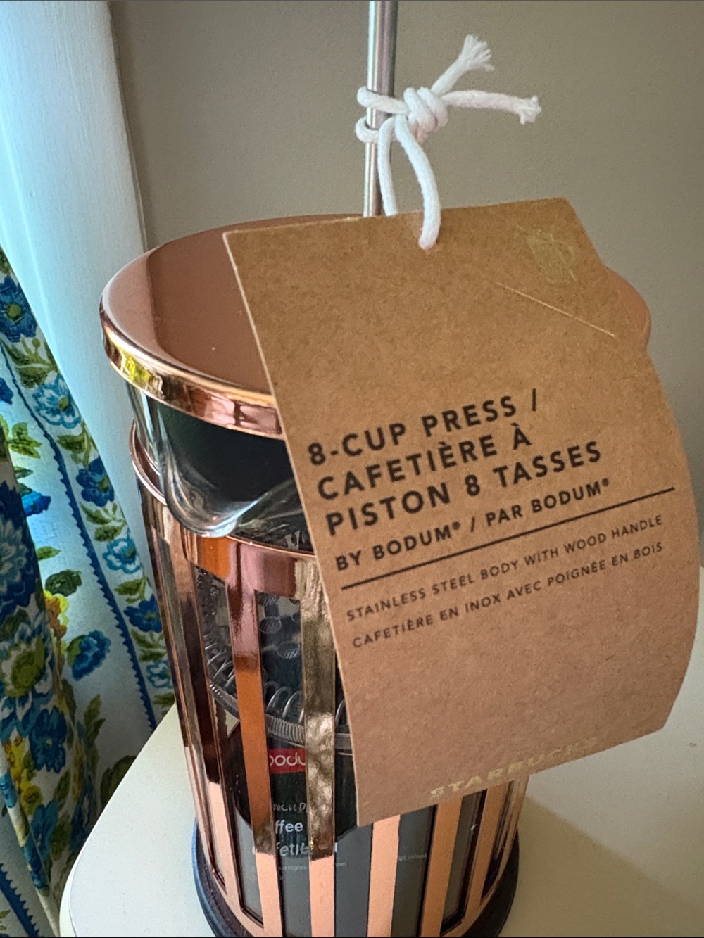 Bodum x Starbucks limited edition rose gold copper french press - Picture 6 of 6